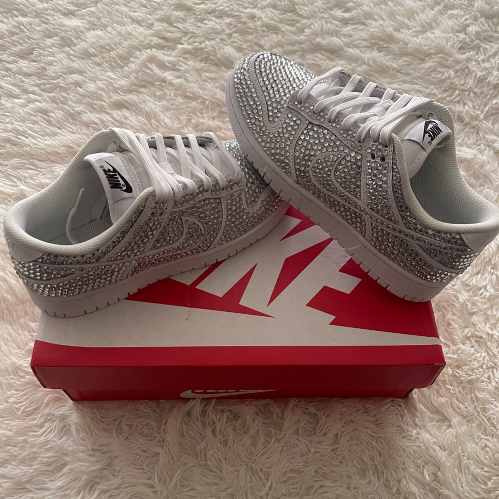 Rhinestone Studded Nike Dunk Low